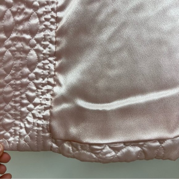 Oscar de la Renta for Neiman Marcus Quilted Pink Robe trench coat - Picture 4 of 15